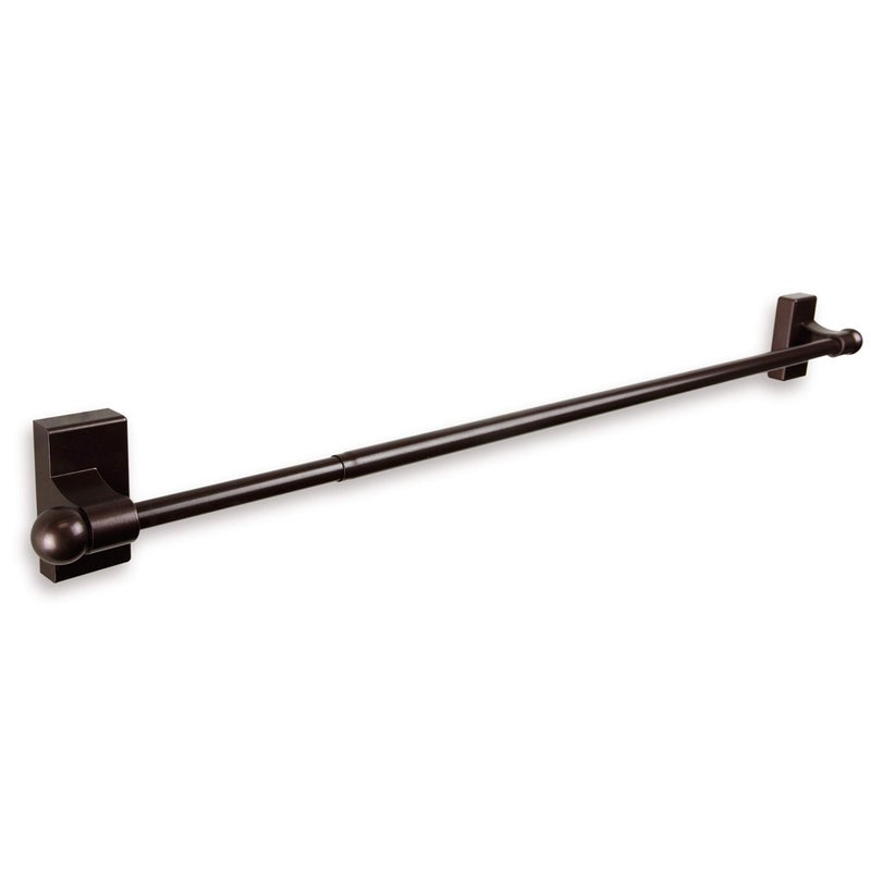 Rod Desyne MAG-07 Magnetic Curtain Rod, 17-30 inch, Cocoa - Image 4